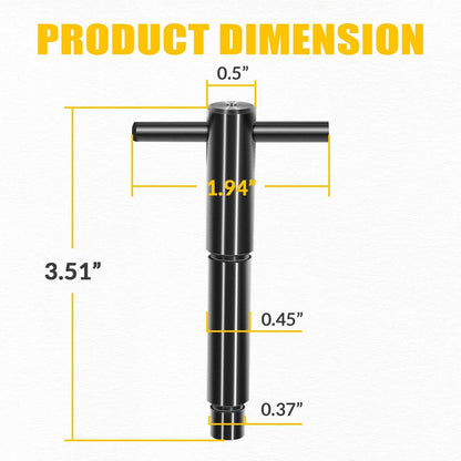Solidspare JDG1559 Injection Pump Timing PIN, fit for John Deere Replace for JDG1559 40610