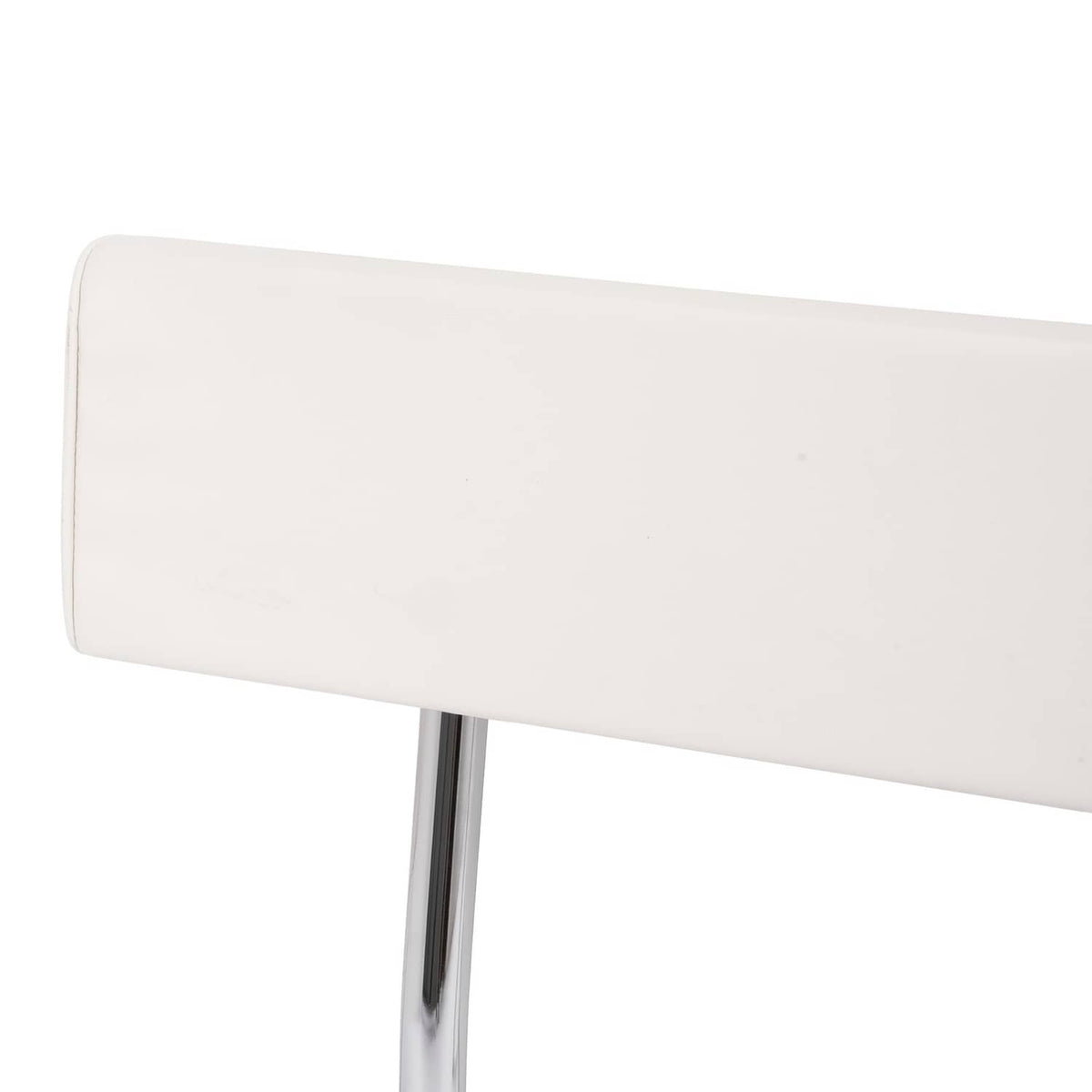 Solidspare For Universal Boat Seat Backrest W/Folding Arms Leaning Post White + Silvery