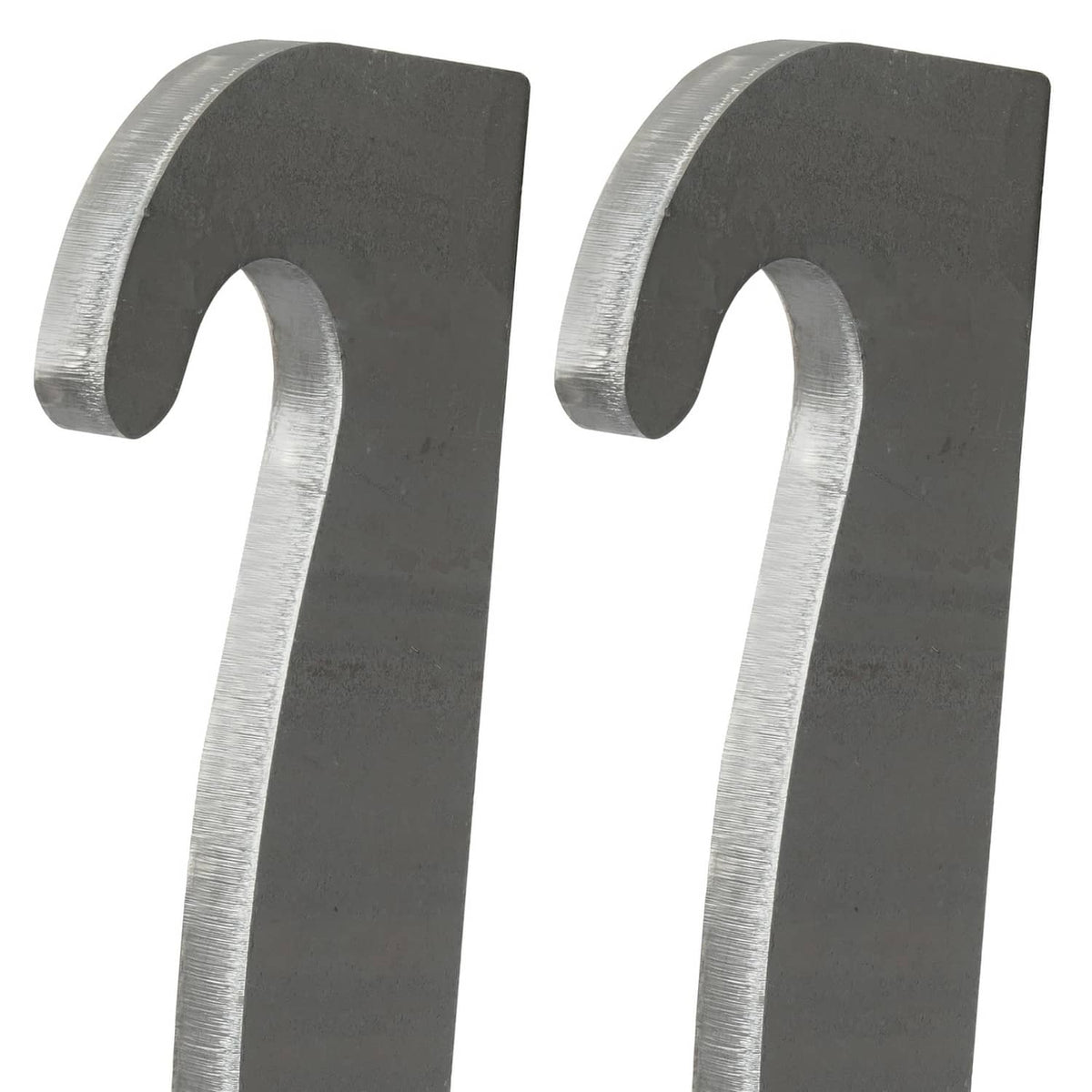 Solidspare 2pcs Steel Quick Attach Bracket 1-1/2" For Cat Fusion Coupler Loader mounts