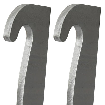 Solidspare 2pcs Steel Quick Attach Bracket 1-1/2" For Cat Fusion Coupler Loader mounts