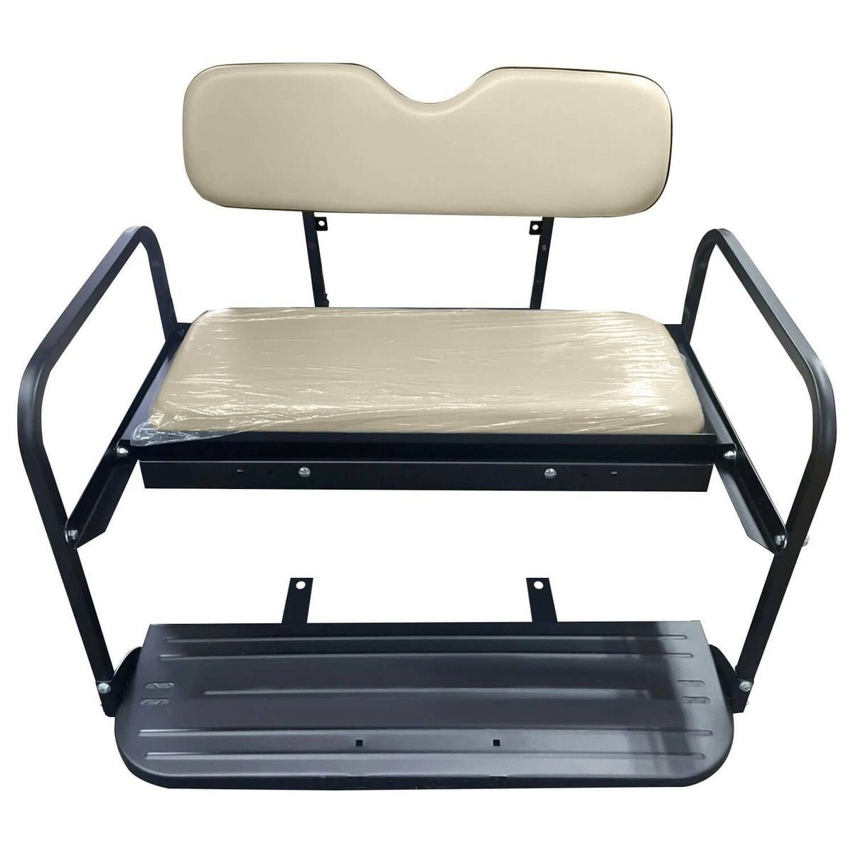 Solidspare Flip Folding Rear Back Seat Kit For Yamaha Drive G29 2007-2016 Golf Cart