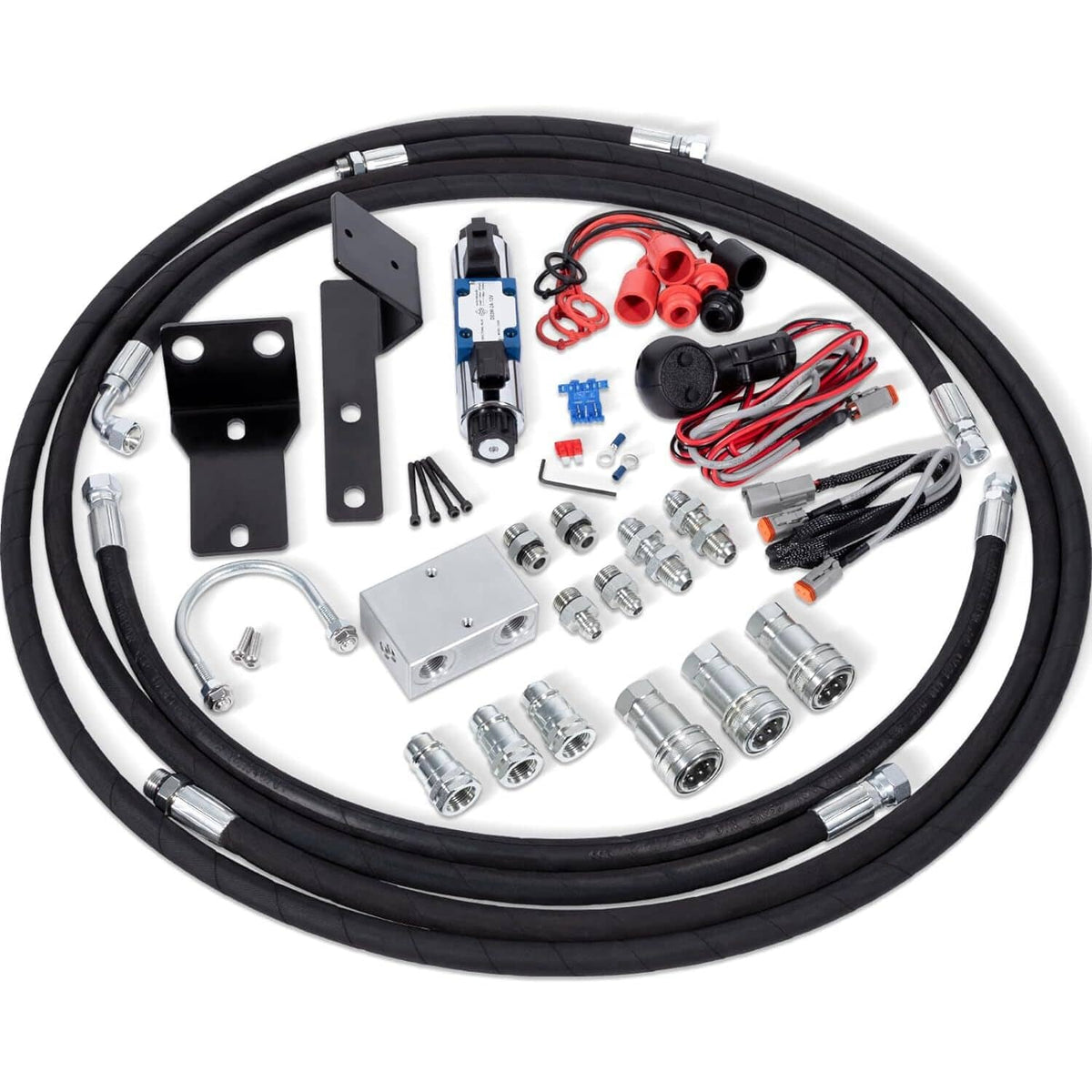 Solid Spare Third Function Valve Kit for Kubota L2501 L3301 L3901 L3200 L3800 Tractors