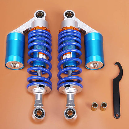 Solidspare Set of 2 11inch 280mm ATV Motorcycle Rear Air Shocks Absorber For TTR90 CRF70