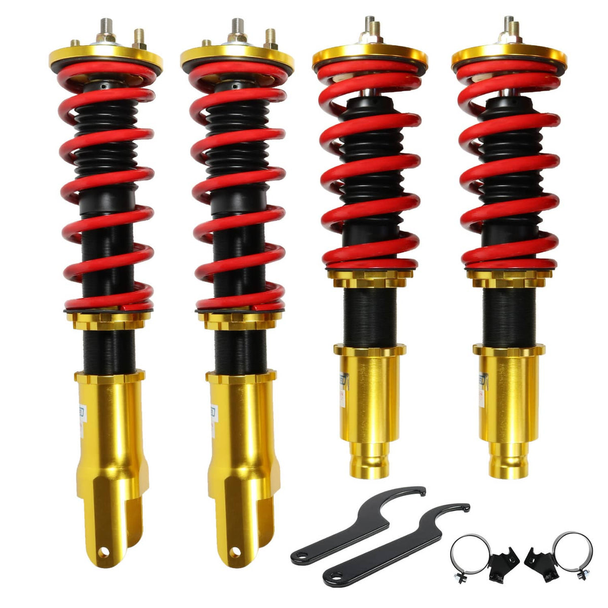 Solidspare Full Coilover Suspension Shocks FIT Honda Civic CRX 88-91 Acura Integra 90-93
