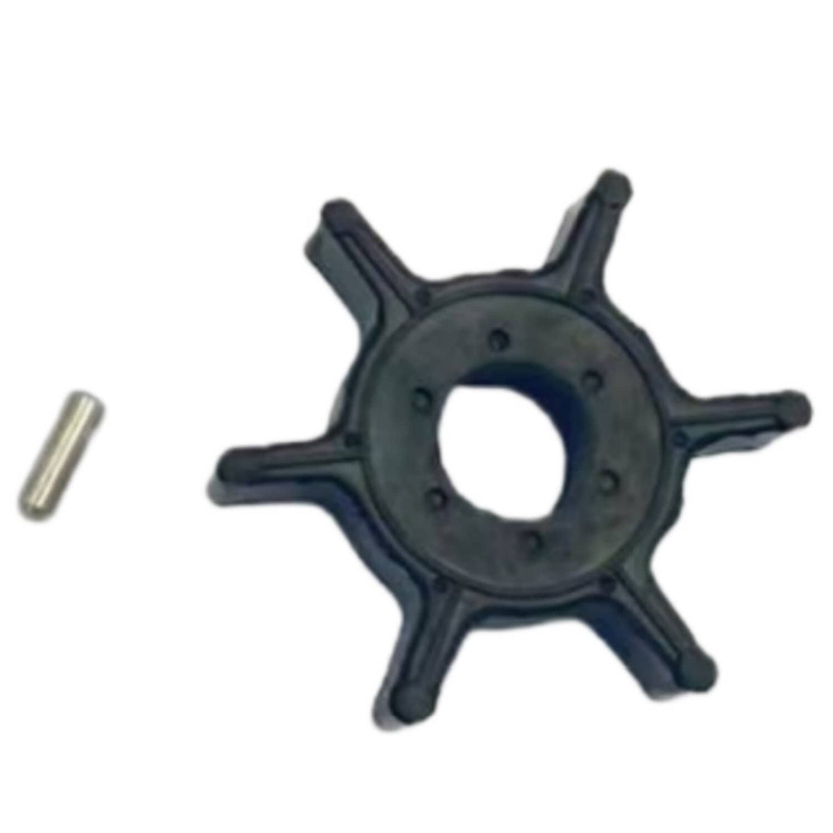 Solid Spare Impeller with Pin 6E0-44352-00 For Yamaha 2-Str 4 5 HP 4-Str 4 6 HP Outboard