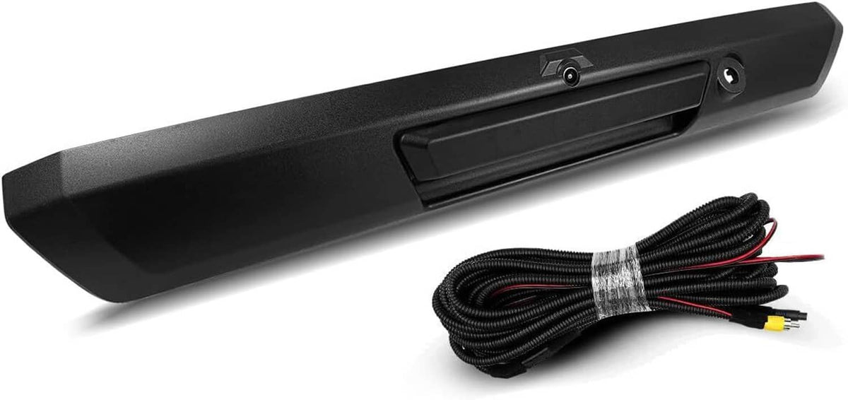 Solidspare Tailgate Handle w/ Rear View Backup Camera Fit for 2017-2022 Ford Super Duty