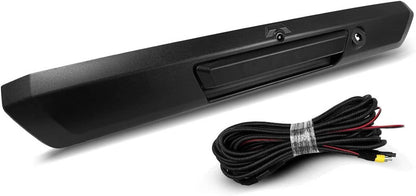 Solidspare Tailgate Handle w/ Rear View Backup Camera Fit for 2017-2022 Ford Super Duty