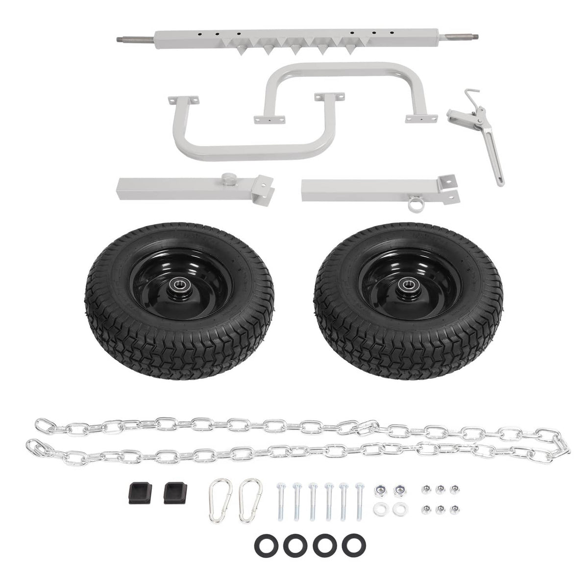 Solidspare For universal Log Skidder Arch Trailer Heavy Duty Steel Log Holder Log Dolly