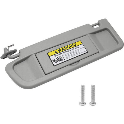 Solidspare Left Driver Side Sun Visor for Honda Civic 2006-2011 Light Gray 83280-SNA-A01ZC