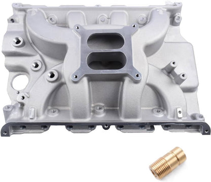 Solidspare NEW Aluminum Dual Plane Intake Manifold For Ford FE 360 390 406 410 427 428