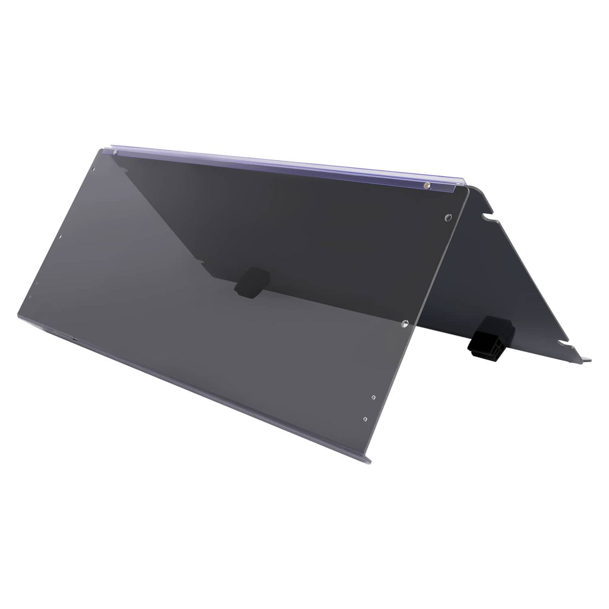 Solidspare Tinted Windshield Fold Down Flip Windscreen For ICON i20 i40 i60 i20L i40L i60L