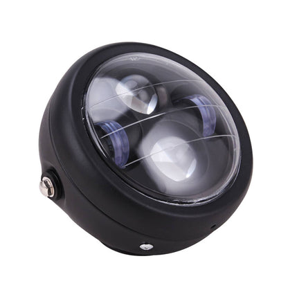 Solidspare 6.5 Inch Motorcycle LED Headlight Bracket Universal For Harley Bobber Cafe Racer