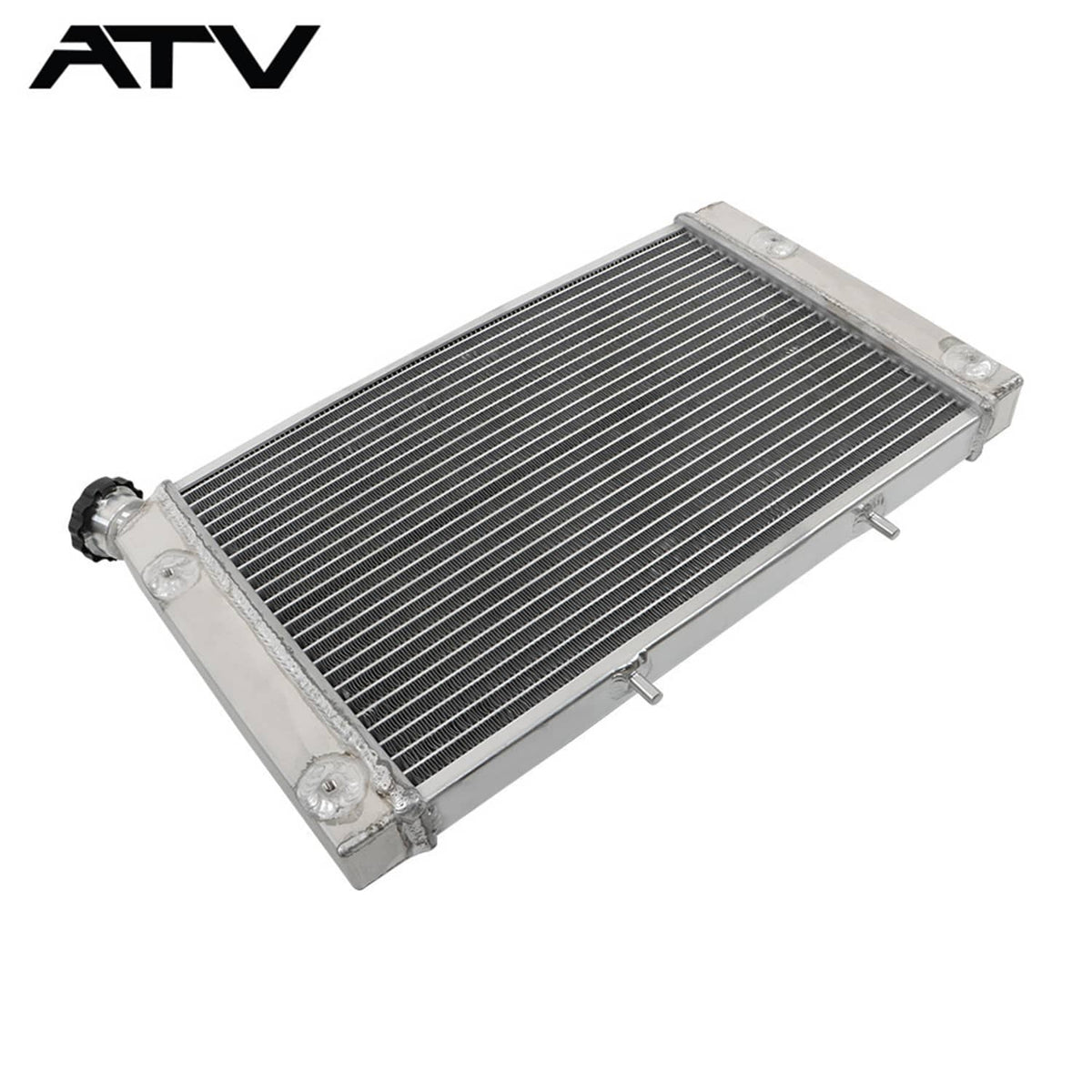Solidspare Aluminum Radiator For Yamaha Rhino 700 2008-2013 09 10 11 All Engine YXR700F 4x4