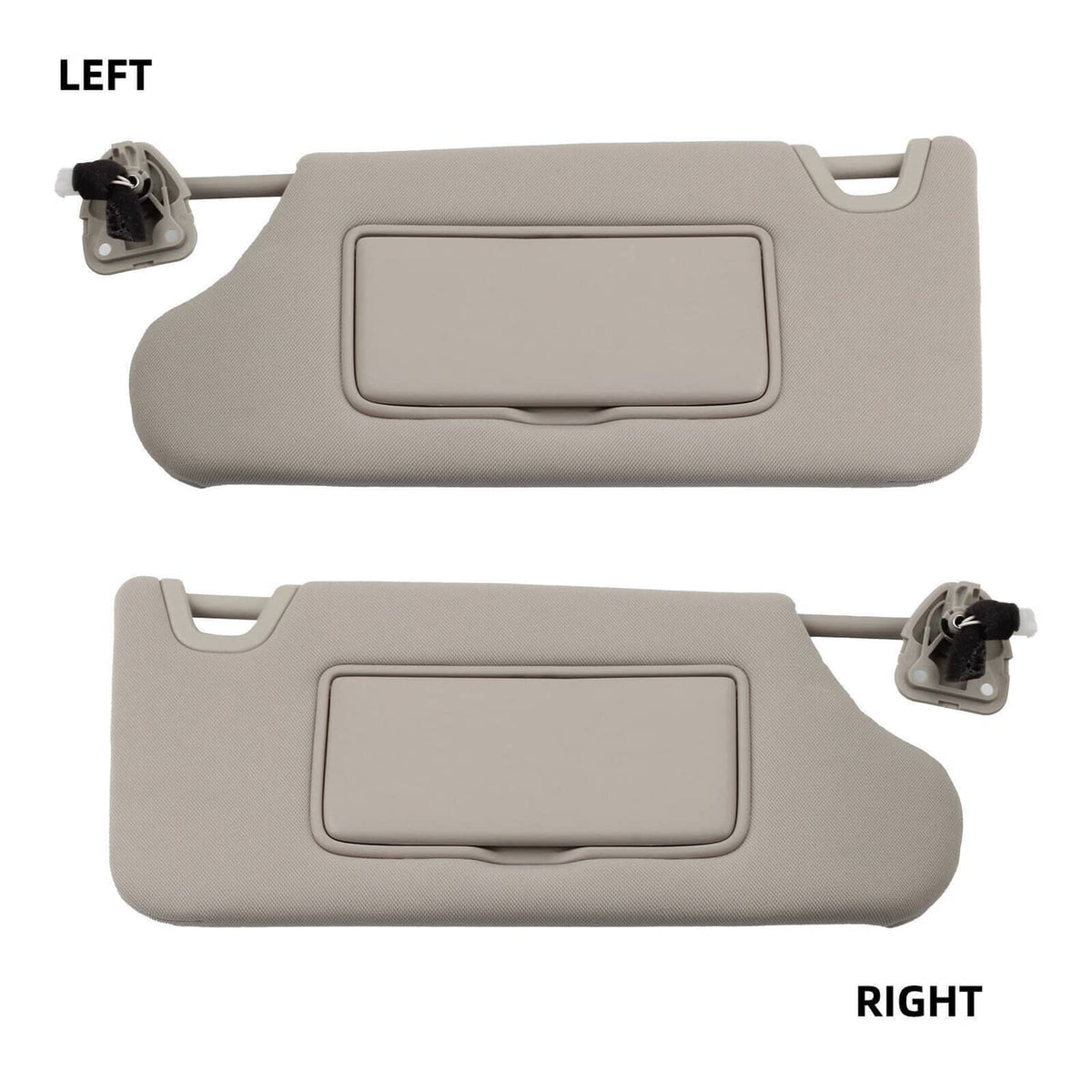 Solidspare Right & Left Sun Visors w/ Lighted Fit For Nissan Altima 2.5L 3.5L 2013-2018