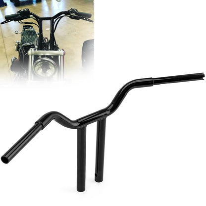 Solidspare 16" in Black Handlebar MX-T-Bars Fit For Harley Road King Softail Dyna Sportster