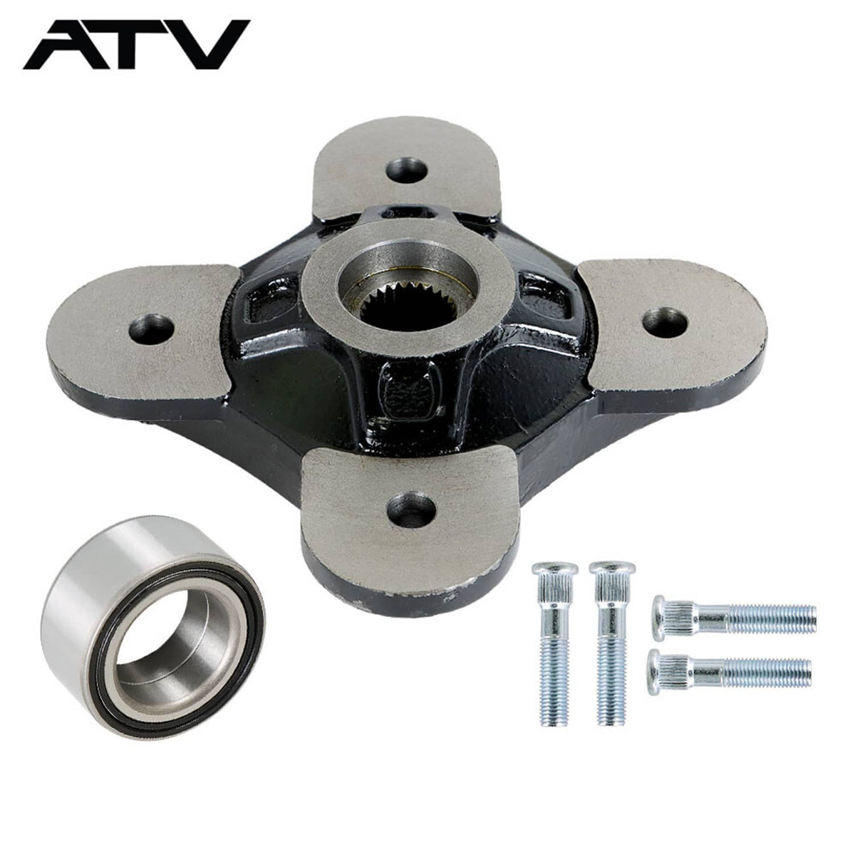 Solidspare NEW Front Rear Wheel Hub Kit For Polaris RZR XP 1000 RZR XP 4 1000 2014-2017