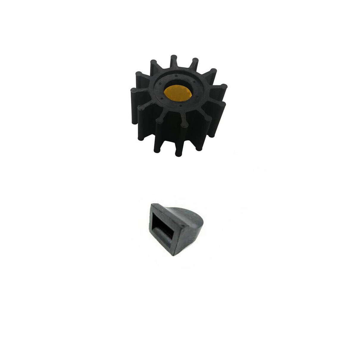 Solid Spare Water pump Impeller kit w/ Lug For Volvo Penta 3.0 4.3 5.0 5.7 21951348 21213660