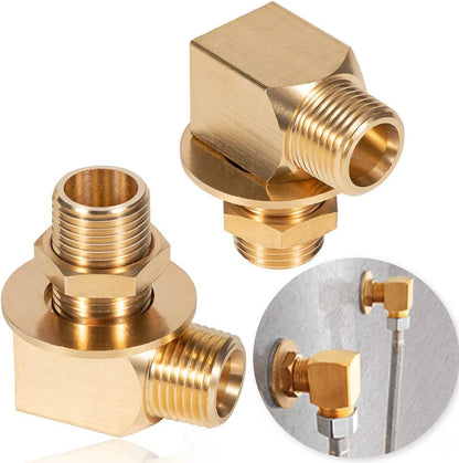 Solid Spare B-0230-K Wall Mount Faucet Install Kit for T&S B-0230 Style 1/2???? NPT Faucets