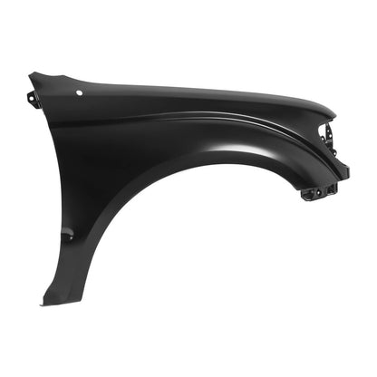 Solid Spare Front Fender For 2001-2004 Toyota Tacoma Passenger Side Black Steel TO1241180