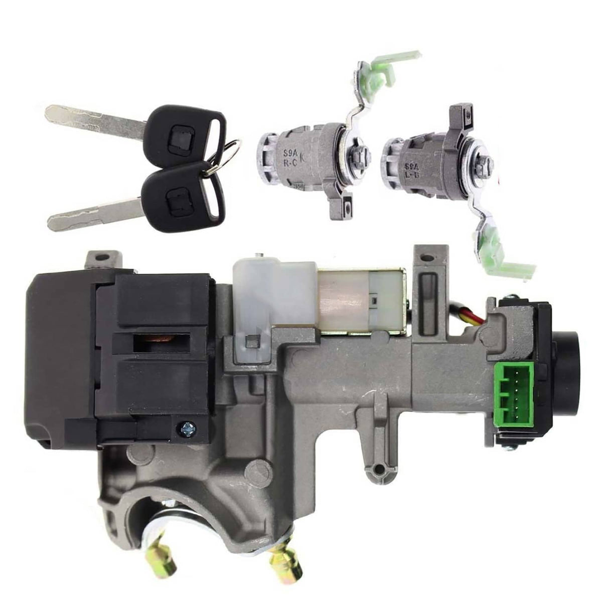 Solidspare Ignition Switch Lock Cylinder with 2 Keys for 2002-2006 Honda CR-V 72185-S9A-013