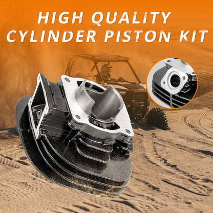 Solidspare 66mm Top End Piston Cylinder & Crank Motor Gaskets Seal Kit For Yamaha YFS200