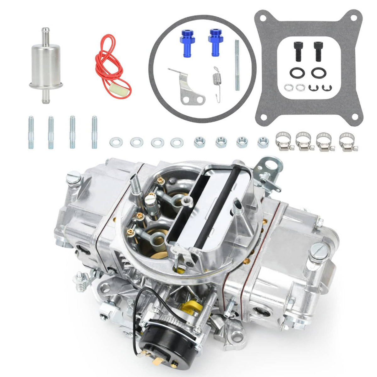 Solidspare 4 Barrel Carburetor E-Choke For Holley Quickfuel Brawler 750 CFM Double Pumper