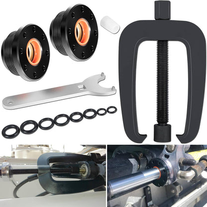 Solidspare For HS5157 Seastar HC5345 Front Mount Hydraulic Steering Cylinder Seals Kit