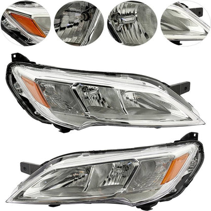 Solidspare Left+Right Side Headlight Halogen For 2023-2026 Dodge Ram Promaster 1500 2500