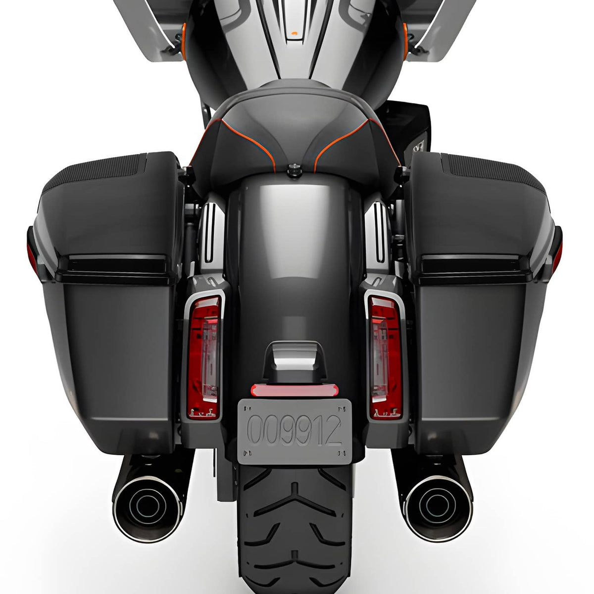 Solidspare 6x9" Hard Saddlebag Speaker Lids For 2023-2025 Harley CVO Street Glide FLHXSE