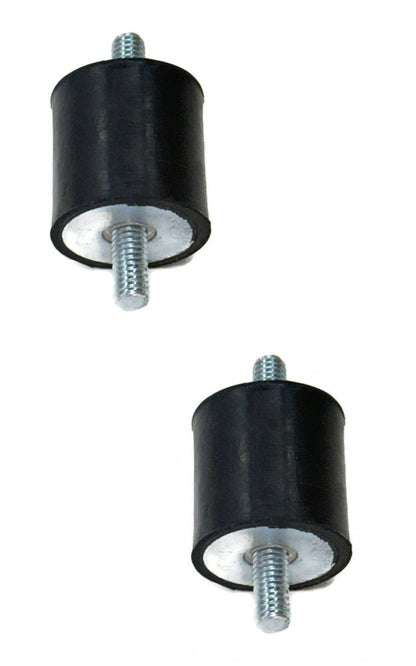 (2) Rubber Isolation Mounts for Air Intake Anti Vibration Dampner Cold Short Ram