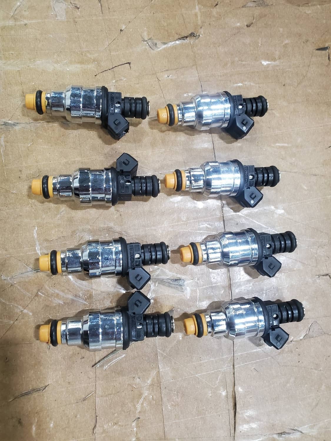 Solidspare 8pcs 42lb 440cc Fuel Injectors for Chevrolet Camaro Corvette Impala 0280150558