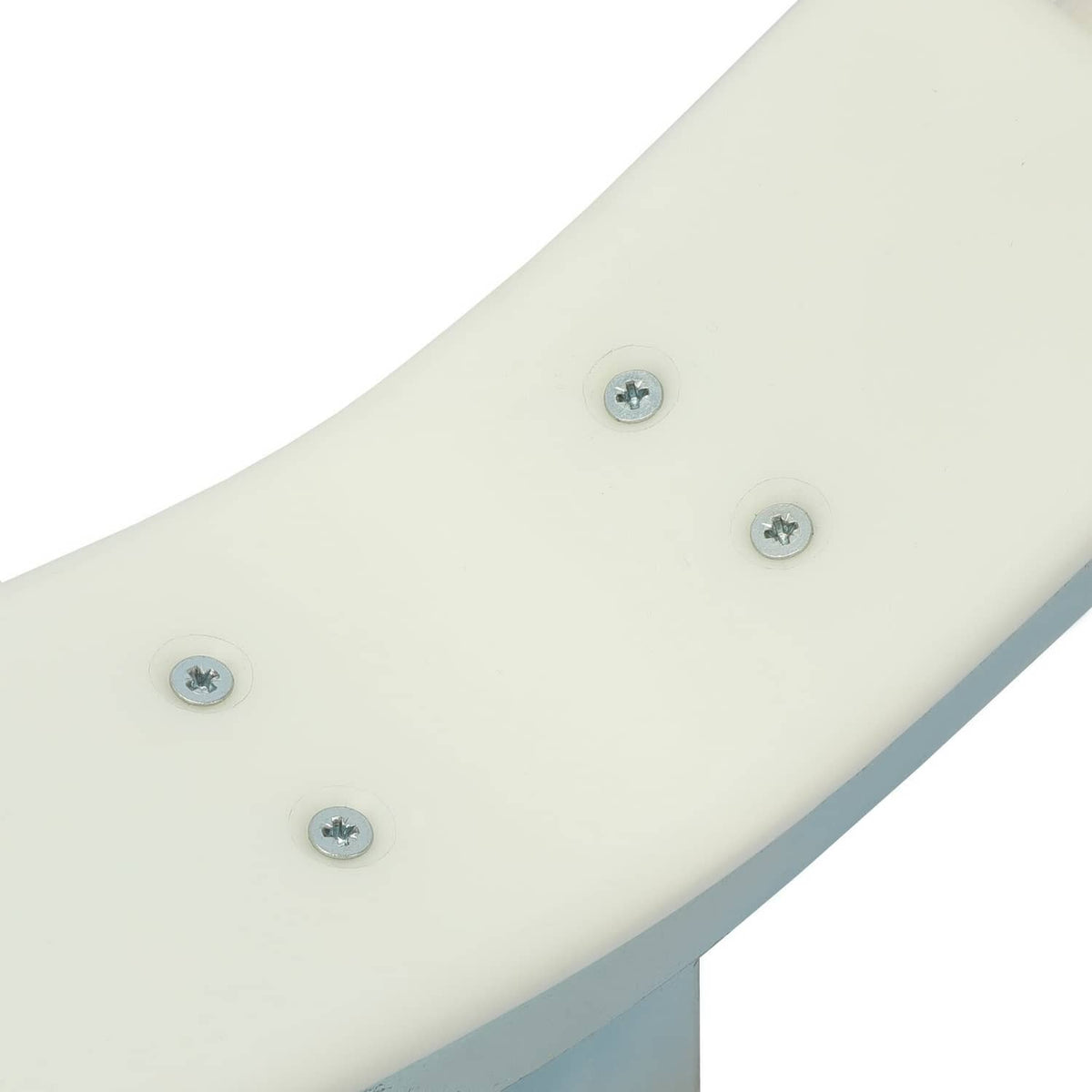 Solidspare Zinc-Plated Boat Trailer PVC Y V Guide On Bow Rest Centering Support Kit