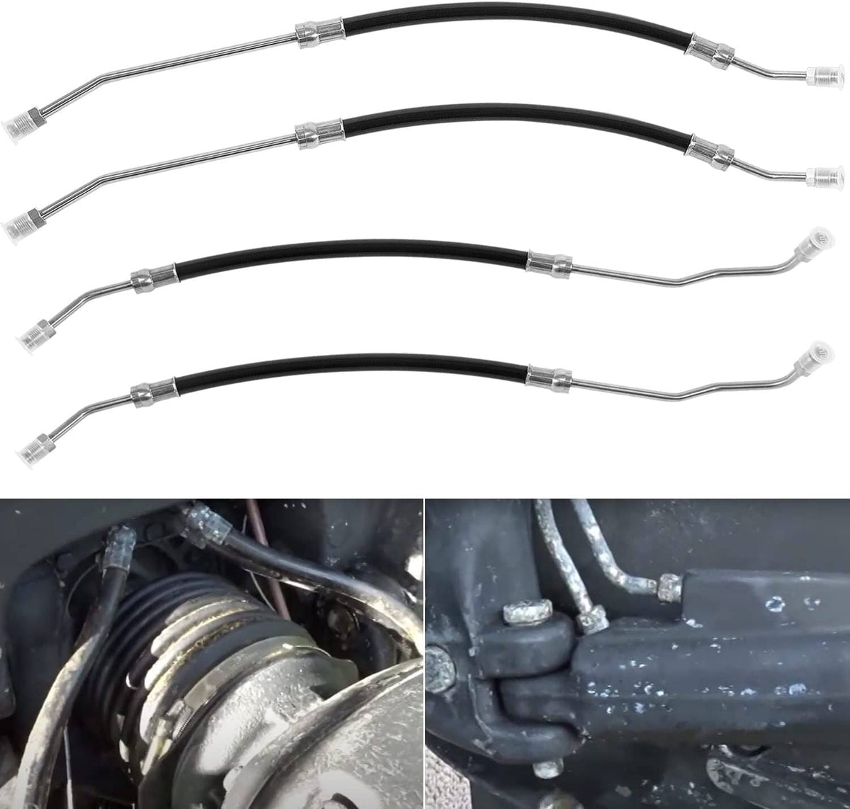 Solid Spare 21548739 Hydraulic Inboard for Volvo Penta DPH DPR Steering Cylinder Hose Kit