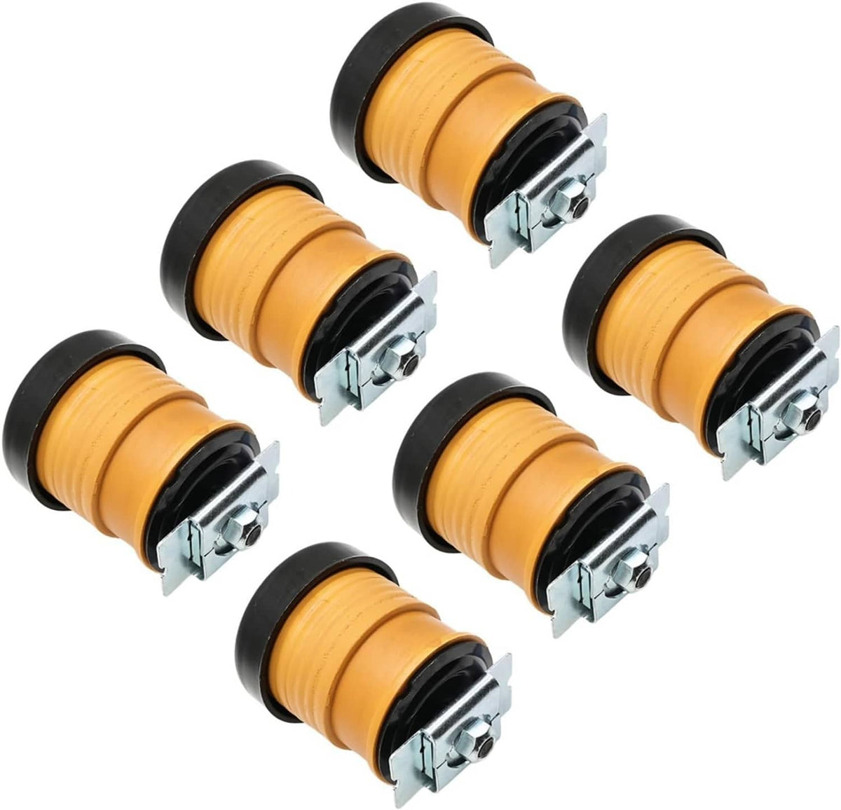 Solid Spare 6PCS Body Mount Bushing for 08-16 Ford F250 F350 F450 F550 Super Duty 924-066 US