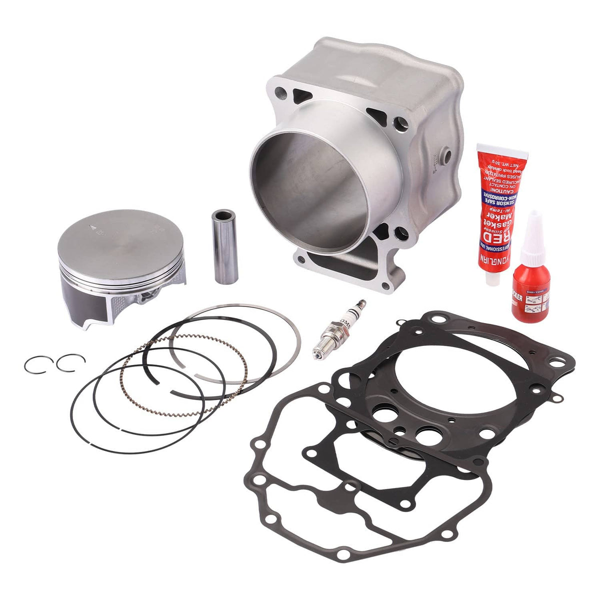 Solidspare 96mm Bore Cylinder Piston Gasket Top End Rebuild Kit For 2020-2024 Honda TRX520