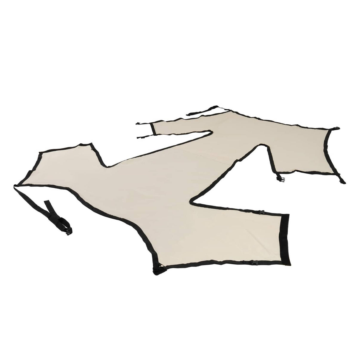 Solidspare Aircraft Cabin Cover White Windshield Cover For Cessna 150 Cessna 152 Canvas