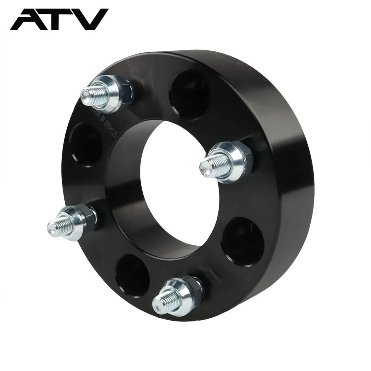 Solidspare 4pcs 1.5" 4×110 ATV Wheel Spacers 10×1.25 For Honda Yamaha For Kawasaki 4/110