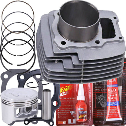Solidspare For 00-06 Honda Rancher TRX350 4x4 Cylinder Piston Gasket Top End Rebuild Kit