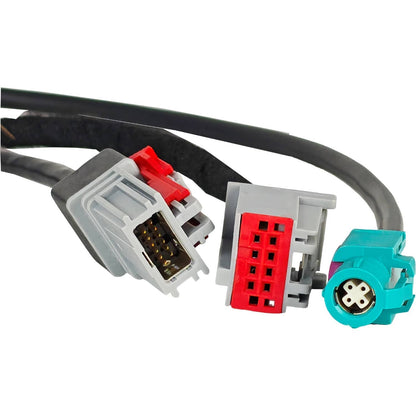 Solid Spare Upgrade Integration Wiring Harness Kit for Dodge Ram USB GPS LVDS Adapter Cable