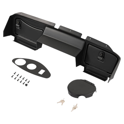 Solidspare For EZGO RXV 2008-2014 New Golf Cart Matte Black Dash Board Cover Assembly