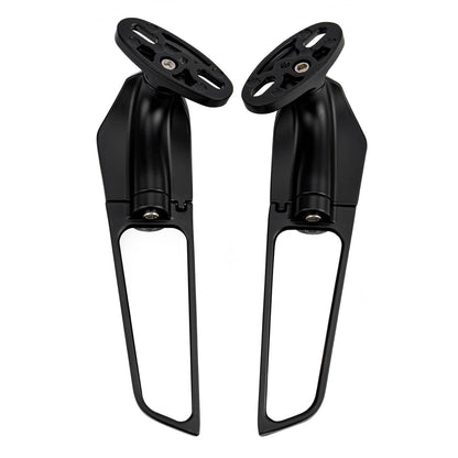 Solidspare Adjustable Wind Wing Mirror Side Mirrors For Honda CBR600R CBR600RR CBR600F4i