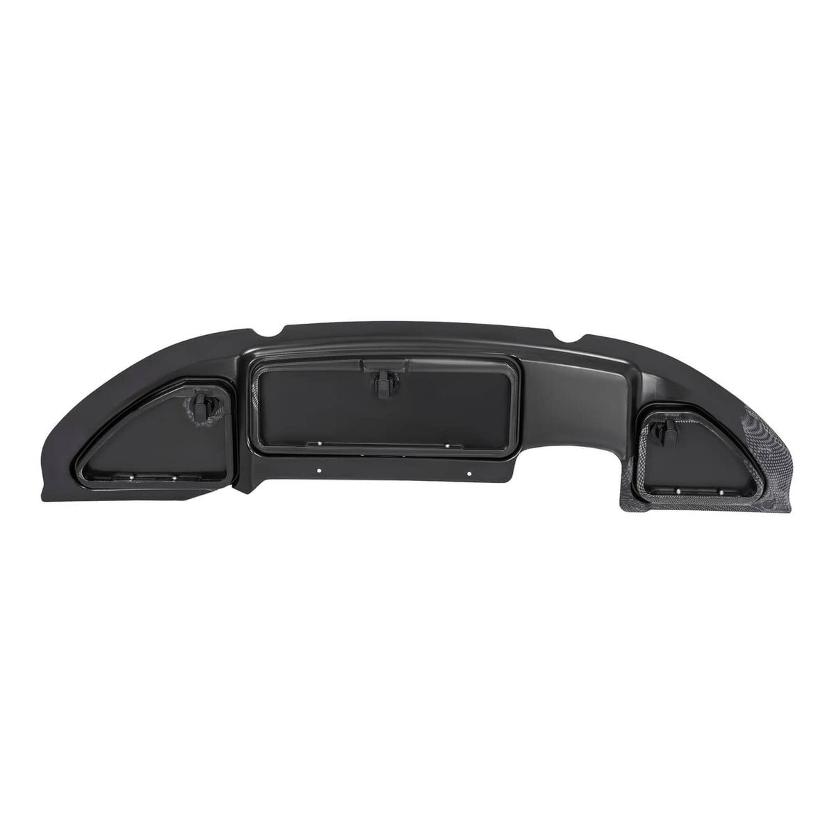 Solidspare For Club Car Precedent 04-08.5 Golf Cart Dash Kit Carbon Fiber Finish W/ Locks