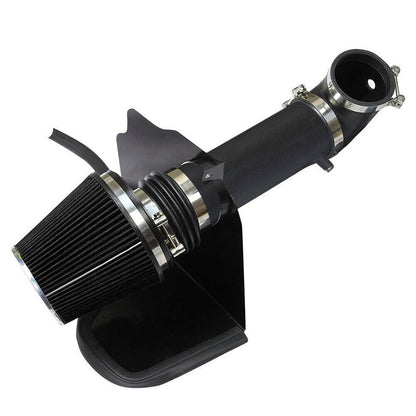 Solidspare 4" Cold Air Intake Kit + Heat Shield for 05-10 Dodge Chrysler HEMI 5.7L 6.1L V8