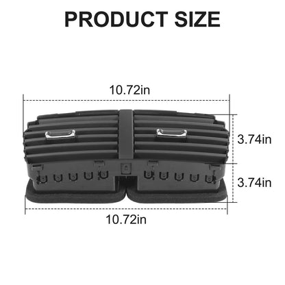 Solidspare Dash A/C Heater-Air Outlet Louver Vent BB5Z-19893-AD For 2011-15 Ford Explorer