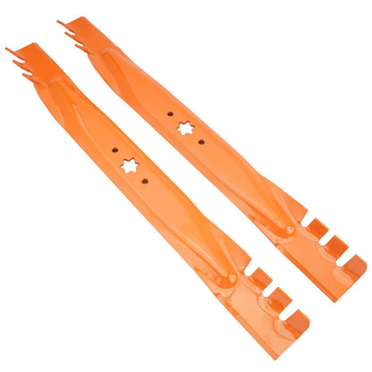 Solidspare 2Pcs Mulching Blade for Cub Cadet 46" Deck Mower Replace for 942-04290 742-04244
