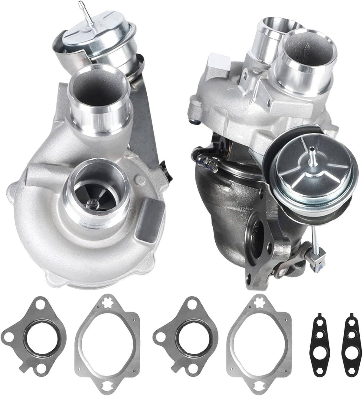 Solidspare Turbo Kit Left +Right For Ford F150 F-150 Pickup V6 3.5L 2013-2016 Turbocharger