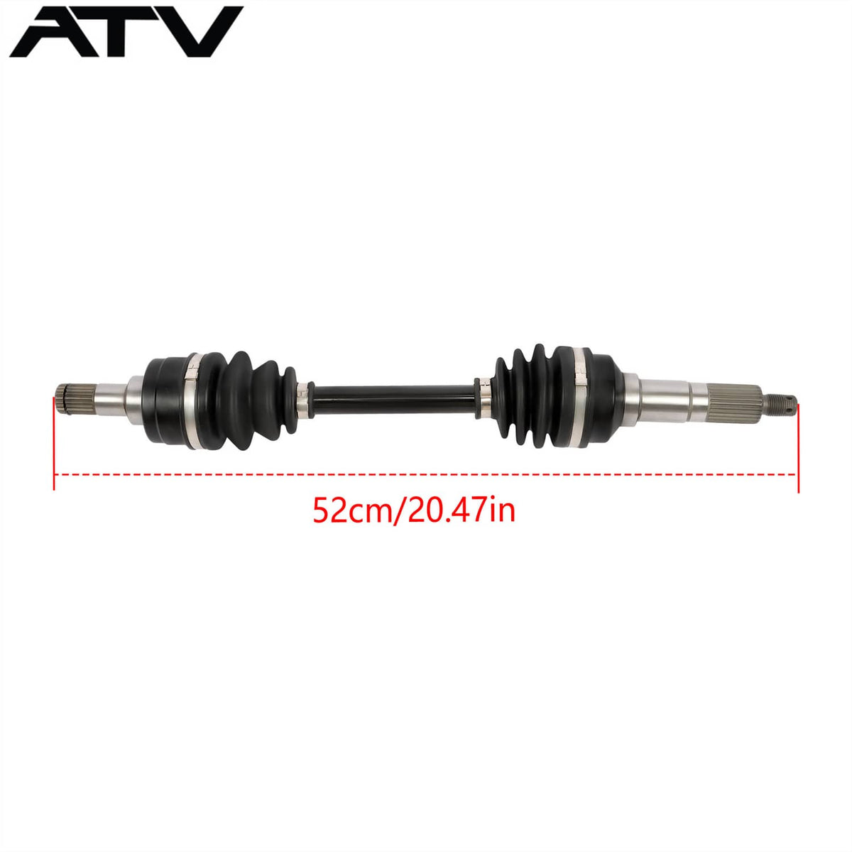 Solidspare For Yamaha BIG BEAR 350 YFM 1989-1997 Front Right and Left CV Axles Drive Shaft