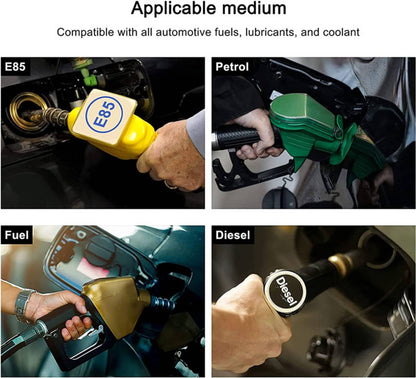 Solidspare AN6 6AN PTFE LS Swap EFI Fuel Line Fitting Kit with 25FT Hose and 15 Fitting E85