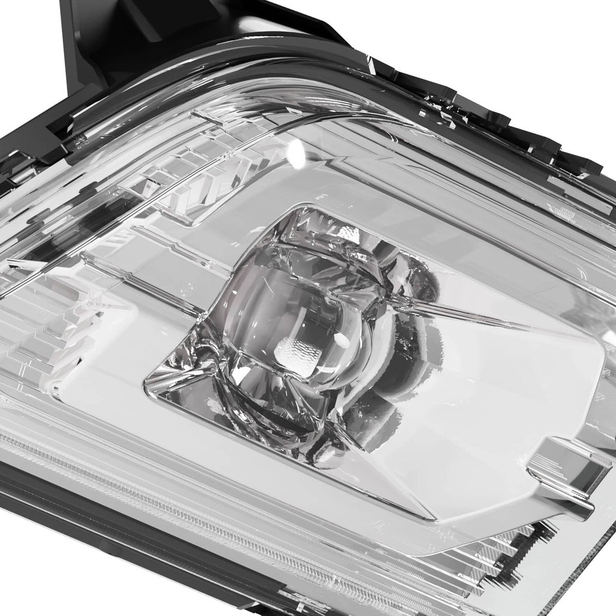 Solid Spare For 2019 2020 2021 2022 Chevy Silverado 1500 2500HD 3500HD LED Fog Lights Lamps