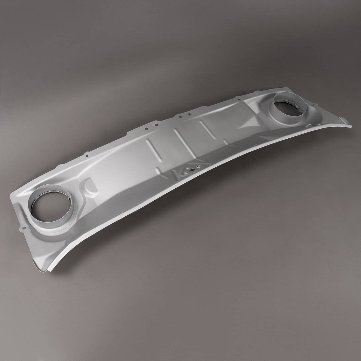 Solid Spare Upper & Lower Windshield Cowl Panel Wiper Powder Coated For Ford Mustang 67-68